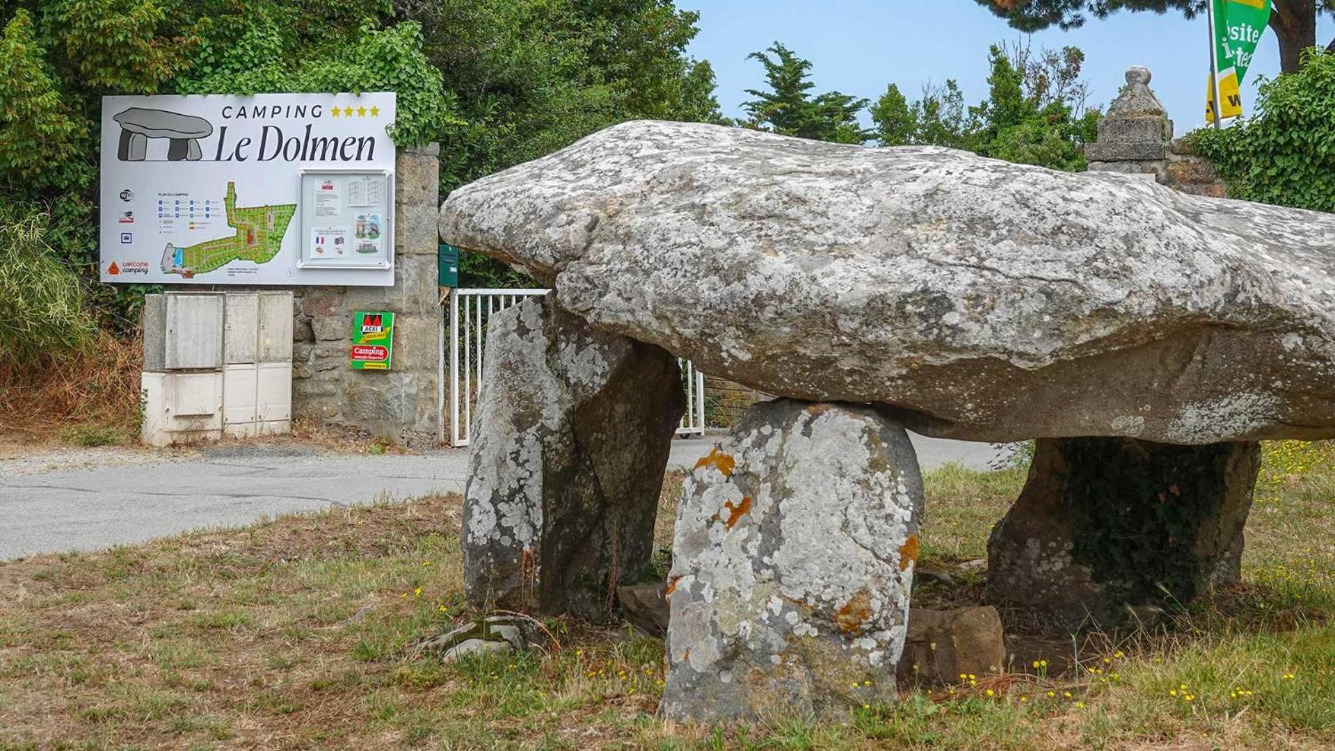 Camping Le Dolmen, Carnac, Morbihan المظهر الخارجي الصورة